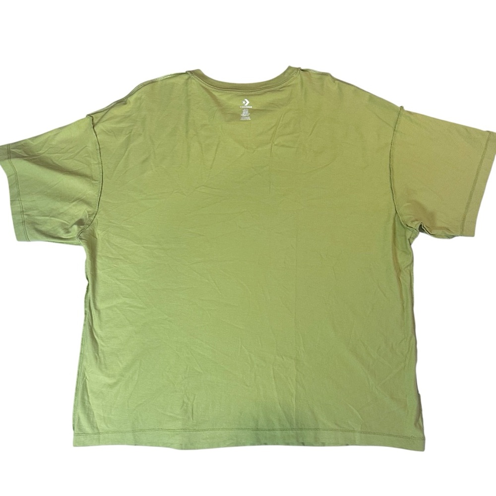 Converse All Star lime green graphic tee size XXL - Picture 3 of 6
